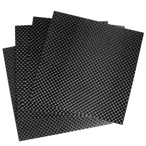 Hochwertige Kohlefaserplatte, 3K Twill- oder Leinwandbindung mit 100% glänzender Oberfläche, Premium-Carbonprodukt, 2,5*400*500mm