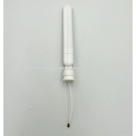 Antena de Borracha Externa de Banda Dupla 2.4GHz 5.8GHz para Comunicação WiFi com Plugue S M A para Roteador de Rede Sem Fio for sale at factory direct price