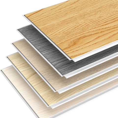 Großhandel Luxus Anti-Rutsch 100% Virgin Loose Lay Vinyl Fliesen Planke Wasserdicht Kundenspezifische 4mm 5mm SPC Bodenbelag Planke