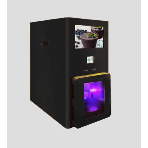Touchpad-gesteuerter, multifunktionaler Smoothie-Kiosk: Geräuscharmer, hochproduktiver 24/7-SB-Frischfrucht-Verkaufsautomat mit Mixer