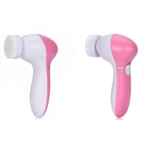 Multi-functional Electrical 5 in 1 Skin Face Deep Wash Cleanser Massager Electric Facial Cleansing Brush