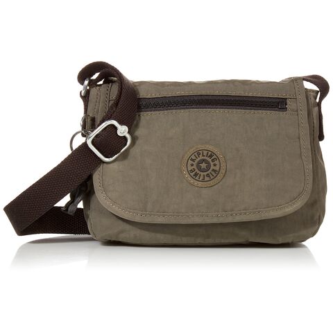 Mini Bolsa Transversal Estampada Sabian com Zíper e Tecido com Certificação GRS