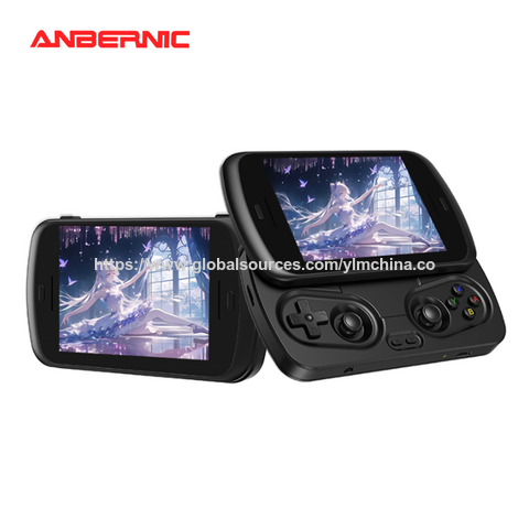 Console de Jeu Portable Haute Performance Anbernic RGSlide Android 13, 8 Go + 128 Go, avec Wifi et Support PS2