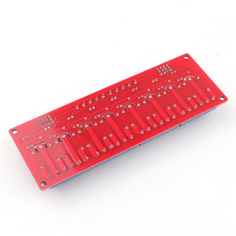 Módulo de Relé de Disparo de Nível Baixo de 8 Canais 5V/12V/24V com Optoacoplador for sale at factory direct price