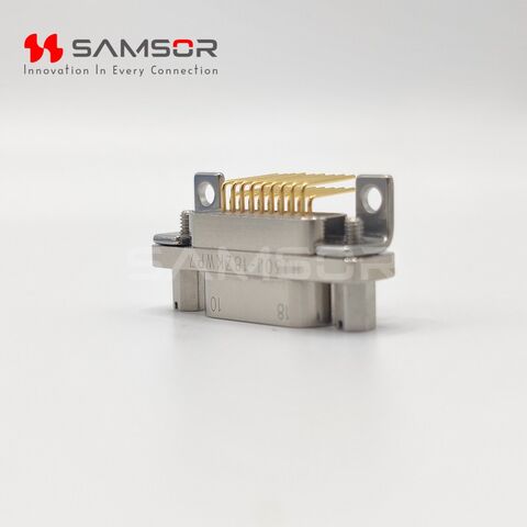 Conector Eléctrico Micro Rectangular de Alta Velocidad de 18 Núcleos Serie HJ30J, Ángulo Recto, para Placa de Circuito Impreso HJ30J-18ZKW de Alta Calidad