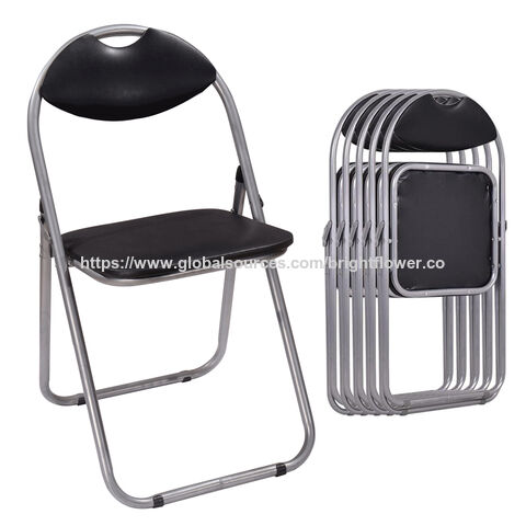 Cadeira Dobrável Colorida de Boa Qualidade para Sala de Reuniões, Escritório em Casa, Banqueta, Jardim, Festa, Escritório, Atacado, Metal, Cadeira Dobrável de Metal for sale at factory direct price