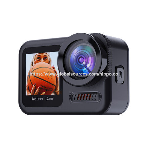 20m body waterproof 5K WIFI Action Camera EIS Type C and Touch display screw hole for tripod for sale at factory direct price