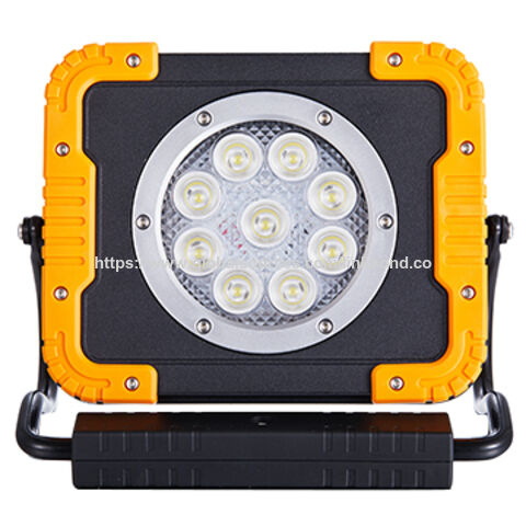 Lampe de travail LED rechargeable avec fonction de banque d'alimentation