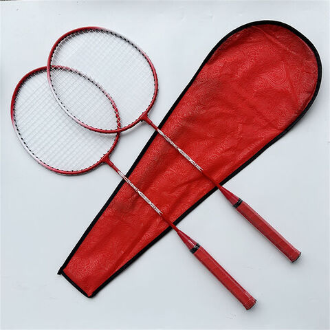 Raquette de badminton tricolore en alliage pour étudiants, lot de 2, prix spécial - Haute qualité for sale at factory direct price