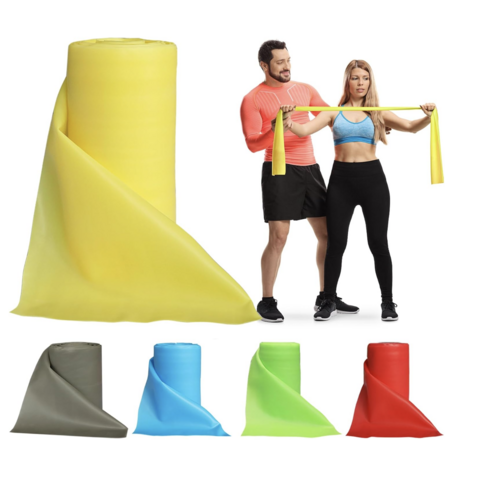 Rouleaux en gros de bandes de résistance pour l'entraînement des femmes et des hommes
