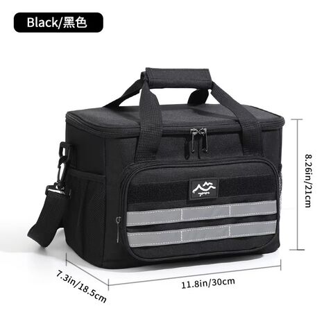 Bolsa Térmica Crossbody de Gran Capacidad, Material Oxford, Caja Térmica Portátil para Comidas en Grupo, Picnic con Bolsa de Hielo for sale at factory direct price