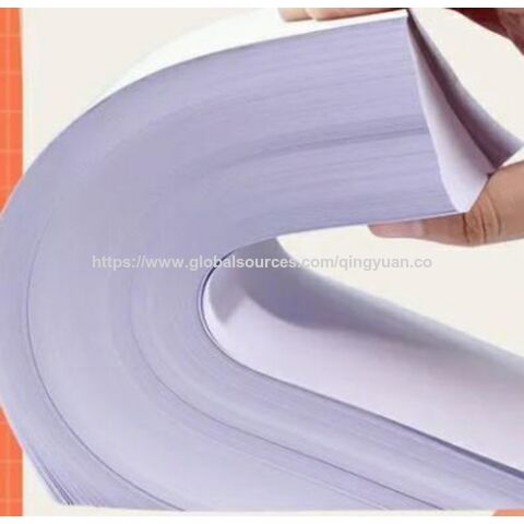 Benutzerdefinierter blauschwarzer Kern A4 Papier braune Farbe Kraft A4 Papier Box Platte Rohstoffproduktion für Spielkarten
