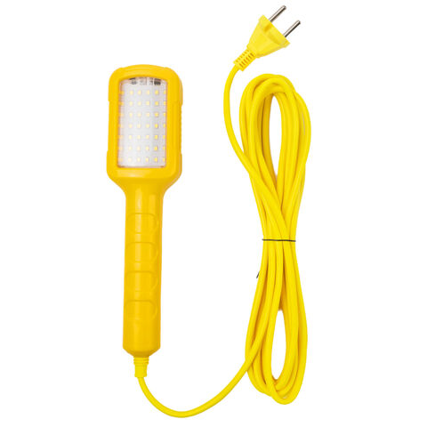 Gelbe 6W LED-Arbeitsleuchte, 42 LEDs, Hand-Kabel-Arbeitsleuchte mit 5M Kabel for sale at factory direct price