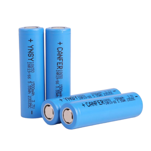 Atacado de bateria cilíndrica recarregável de íon de lítio 18650 grau A 3.7V 1500 mAh para laptop, ferramenta elétrica, bateria eletrônica