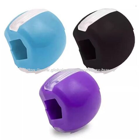Kiefertrainer zur Straffung der Kieferlinie, Muskelübung zum Kauen und Abnehmen, Bisskraftball für Gesichtsmodellierung for sale at factory direct price