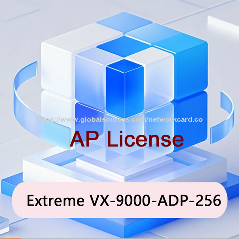 حزمة تراخيص قابلة للتطوير Extreme VX-9000-ADP-256 عالية الأداء لـ 256 نقطة وصول لإدارة شبكات Wi-Fi على مستوى المؤسسات