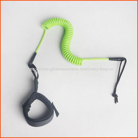 Laisse de Surf, Corde de Surf, Corde de Placage, Accessoires pour Bodyboard, Corde Élastique Spéciale pour Pied, Corde de Rame Anti-perte, Corde de Traction