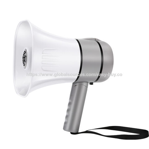 Personal sound amplifiers Handheld multi-function speaker outdoor megaphone alarm alarm whistle recording megaphone for sale at factory direct price
