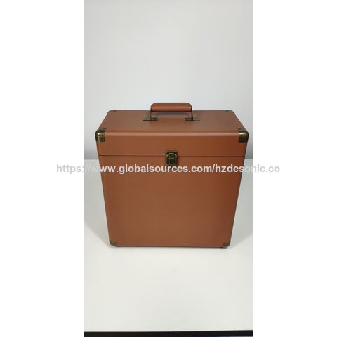 Boîte de Rangement pour Disques Vinyles en Promotion - Valise Portable pour Disques Vinyles - Étui Durable pour Protéger les Disques Vinyles for sale at factory direct price