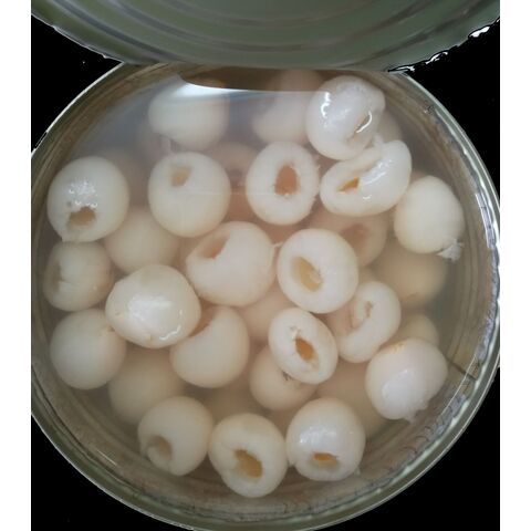 Litchi en conserve le plus vendu, offert en vrac, garantissant une douceur naturelle, une fraîcheur et une longue durée de conservation. for sale at factory direct price