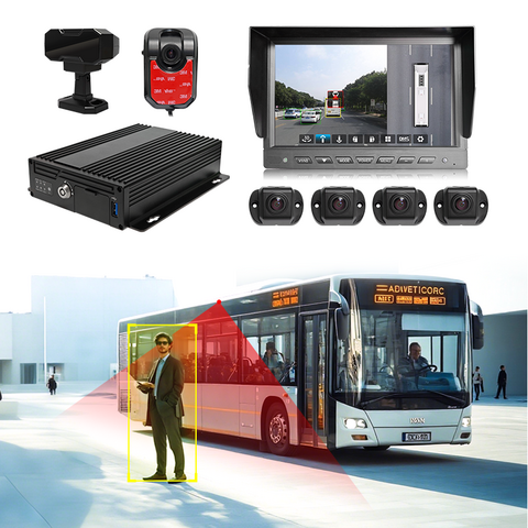 Busse und Reisebusse (unter 10 Meter) mit intelligentem KI-System