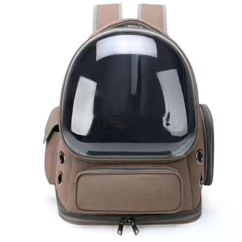 Transparenter Katzenrucksack, tragbar, atmungsaktiv, Raumkapsel für Haustiere, Hundekäfig mit großer Kapazität, grenzüberschreitende Katzentransportbox for sale at factory direct price