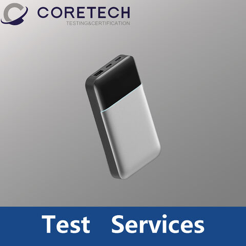 Services de test et de certification de batteries externes portables / Inspection de produits, contrôle qualité, audit d'usine, tests en laboratoire