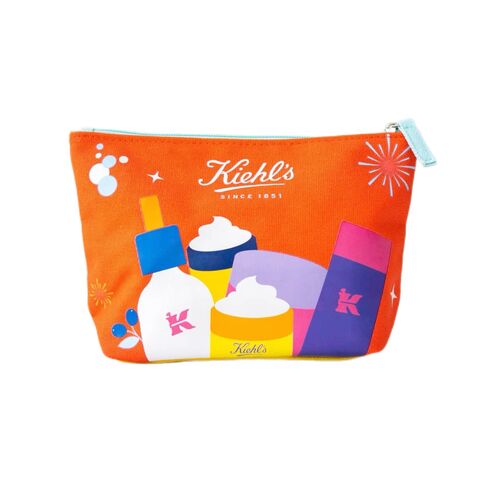 Cotton Cosmetic Pouch with Printing Logo for Kiehl's