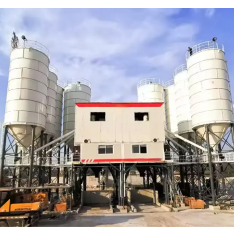 Centrale à Béton HZS90F8, Malaxeur 1500 L, Productivité Théorique 90 Cbm/H - Équipement pour la Production de Béton