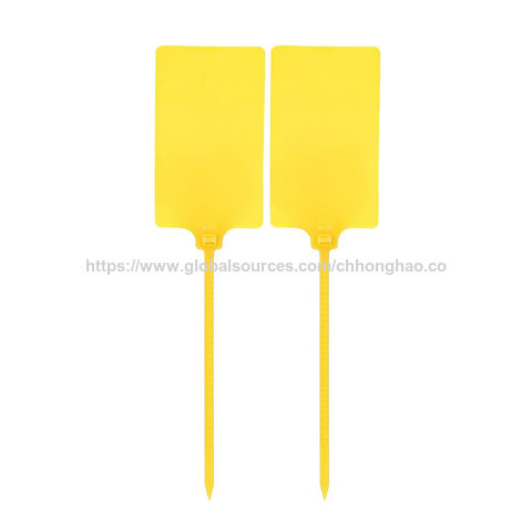 Tag Plastik untuk Pengiriman, Tahan Air, Segel Strip Plastik untuk Pelabelan