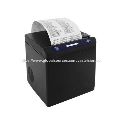 طابعة إيصالات حرارية لاسلكية 80 مم مع واجهة إيثرنت و USB تدعم أوامر ESC/POS for sale at factory direct price