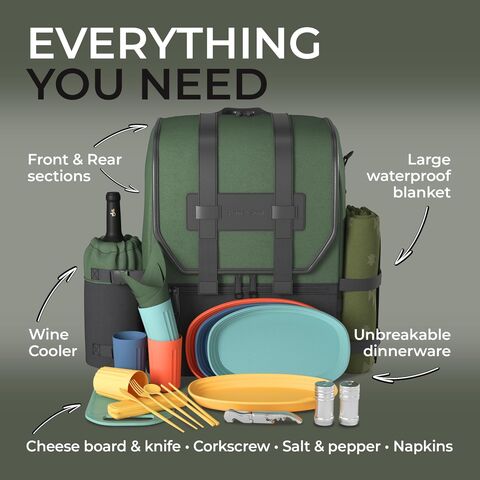 Large Capacity Cooler Backpack Leakproof Cooler Box Backpack With 12h ...
