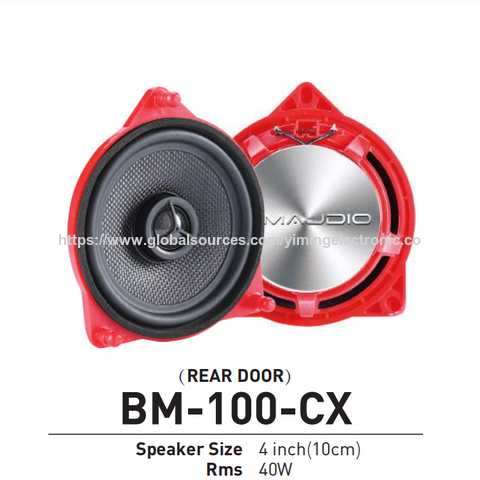 Premium 4 Inch Component Speakers With 90-20000hz Frequency Response ...