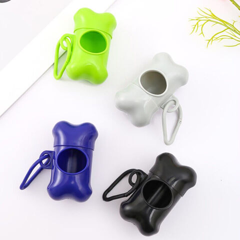 Tragbarer Mini-Knochen-Kotbeutelspender für Haustiere mit Reflexstreifen für Sicherheit bei Nacht for sale at factory direct price