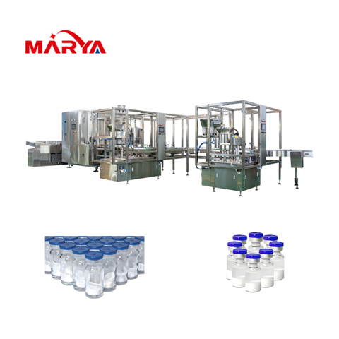 Marya Máquina Llenadora de Polvo para Viales con Certificación CE Farmacéutica con Sistema Opcional de Visualización e Impresión en Tiempo Real