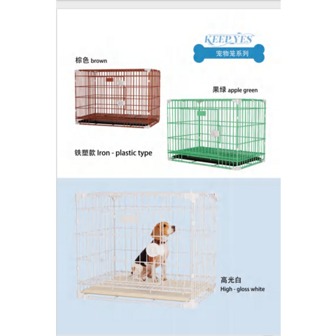 Cage pour animaux de compagnie durable en fer et plastique en gros pour une utilisation intérieure et extérieure for sale at factory direct price