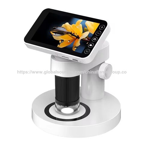 Caméra Numérique Microscope 4 pouces Couleur, Zoom 1000x, Type-C avec Bouton Tactile pour Enfants et Adultes for sale at factory direct price
