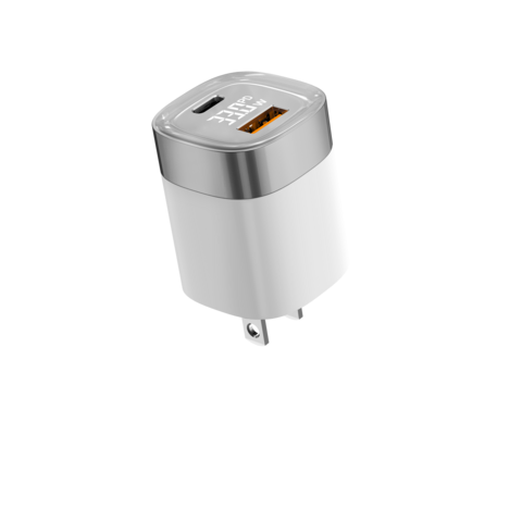 Cargador GaN de 33W al por mayor de alta calidad CE/ROHS, cargador rápido GaN de pared con puerto 1C1A for sale at factory direct price