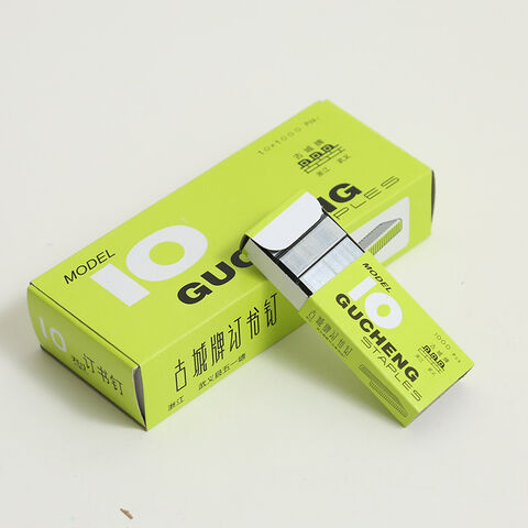 Staples Heftklammern Nr. 10, kleine Klammern, Heftfäden Nr. 10, Büromaterial, Bastelklammernägel for sale at factory direct price