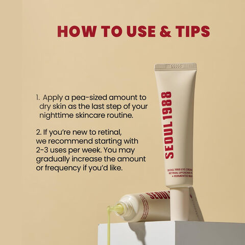 Creme para Olhos com Essência de Retinol, Creme Facial Hidratante de Caracol com Retinol