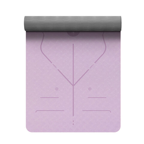 Yoga-Matte TPE für Herren im Großhandel, verdickt, verbreitert, 80 cm, stoßdämpfend, rutschfest, geräuschreduzierend, Fitnessmatte, Tanzmatte, Springseil for sale at factory direct price