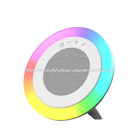 مكبر صوت لاسلكي محمول للتخييم في الهواء الطلق بتصميم جديد لعام 2025 مع إضاءة RGB و USB/TF/TWS/AUX للحفلات الداخلية for sale at factory direct price