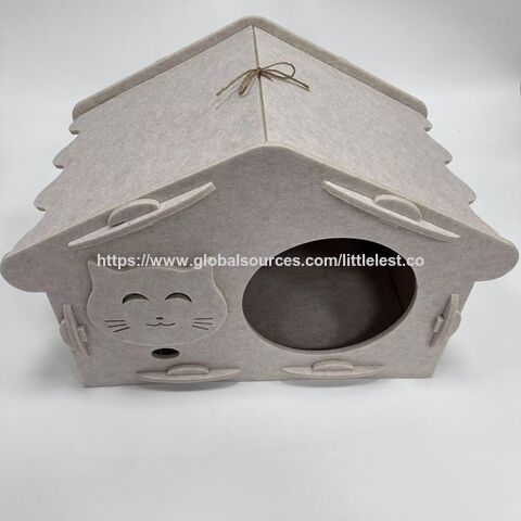 Lit en Feutre pour Chat à Prix d'Usine, Grotte pour Chien, Maison pour Chatons, Mobilier pour Animaux de Compagnie, Nid pour Chat for sale at factory direct price