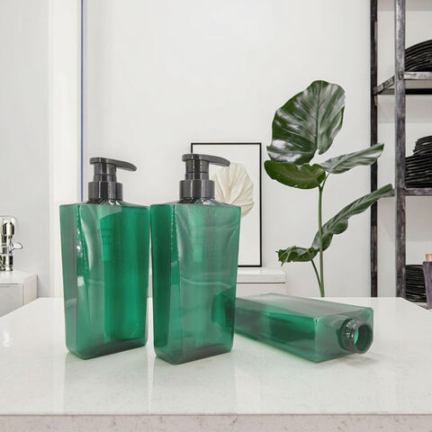 Kunststoffflaschen im Großhandel mit speziellem Design für Kosmetikverpackungen, Shampoo, Duschgel, Lotionflasche