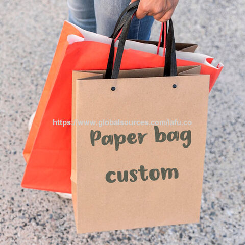 Wholesale Custom Logo Printing Design Take Away Food Gift Shopping ...