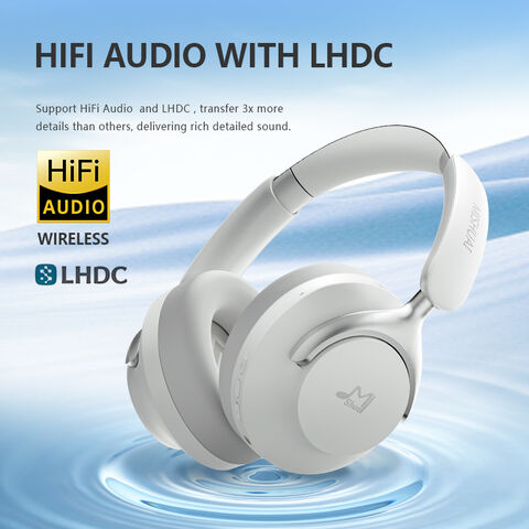 Over-Ear-Wireless-Kopfhörer mit Hybrid-ANC, Transparenzmodus und Schnellladung – Ideal für den täglichen Arbeitsweg
