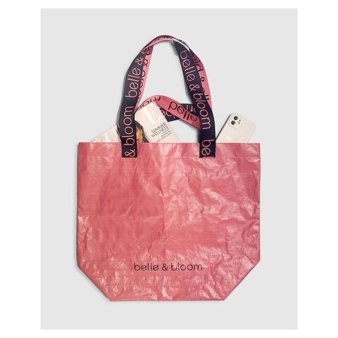 Sacs de courses tissés en PP réutilisables, sacs fourre-tout laminés, écologiques, promotionnels pour l'épicerie, l'emballage de cadeaux et l'utilisation quotidienne