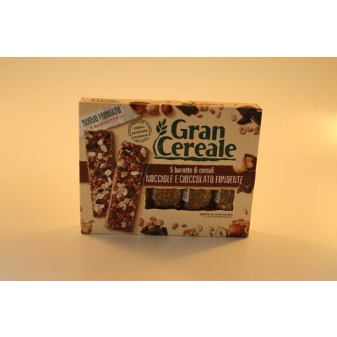 G-ran Cereale Müsliriegel Haselnuss und Schokolade, 5er-Packung, Perfekter nahrhafter Snack mit reichhaltigem Schokoladengeschmack - Ideal für Großhändler