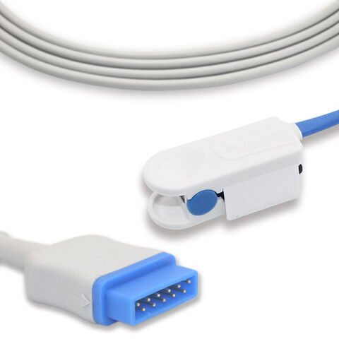 مستشعر Spo2 لشاشة TS-F4-GE ذو 11 طرفًا، إصبع للبالغين، متوافق مع مستشعر GE Datex Ohmeda القابل لإعادة الاستخدام و مستشعر Spo2 للاستخدام مرة واحدة for sale at factory direct price
