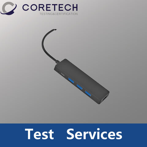 Serviços de Teste e Certificação de hubs USB 3.2 / Inspeção de Produtos, CQ (Controle de Qualidade), Auditoria de Fábrica, Testes de Laboratório